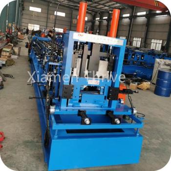 Galvanized Sheet Size Interchangeable C Purlin Roll Forming Machine Custom Design